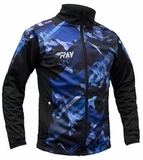 Утеплённый лыжный костюм RAY Pro Race WS Blue-Black Print мужской