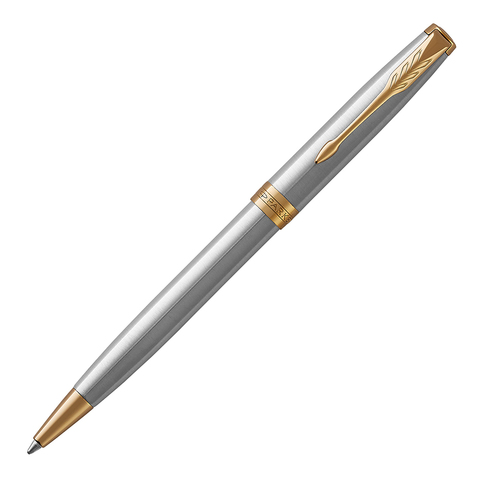 Ручка шариковая Parker Sonnet Core, Stainless Steel GT (1931507)