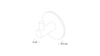 Fixsen Practica FX-558A Крючок (2 шт), цвет: чёрный