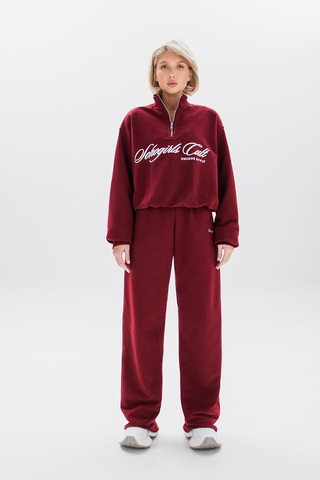 Свитшот ZIPPER CULT WINE