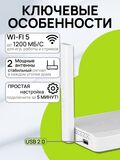 Wi-Fi роутер Keenetic Carrier KN-1721 Интернет-центр с Mesh Wi-Fi 5 AC1200, 3-портовым Smart-коммутатором и портом USB