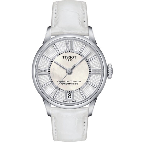 Наручные механические часы Tissot Chemin des Tourelles Powermatic 80 Lady T099.207.16.116.00На