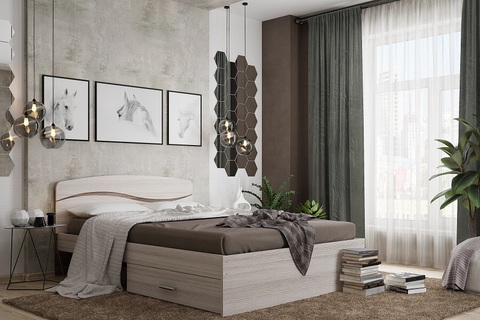кровать ВАЛЕНСИЯ 1,2 м (MLK)
