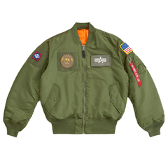 Бомбер Alpha Industries MA-1 Flex Sage Green (Зеленый)