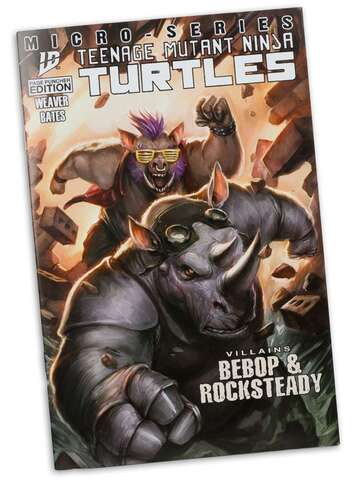 Фигурка Бибоп с комиксом IDW Publishing Teenage Mutant Ninja Turtles: Bebop & Rocksteady