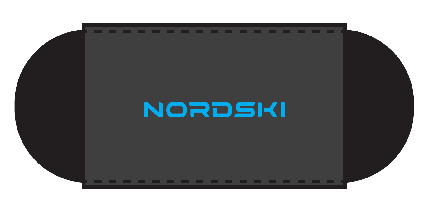 Скрепки для лыж Nordski black-blue - 2