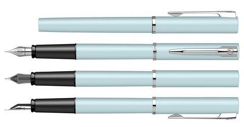 Ручка перьевая Waterman Allure Pastel Blue CT, F (2105222)