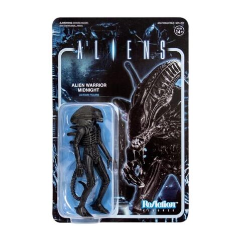 Фигурка Super7 Aliens W1: Alien Warrior (Midnight Black)