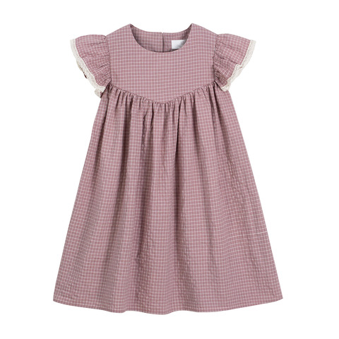 Платье Cera una volta Daisy Burgundy Check