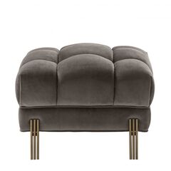 Пуф SIENNA, Savona grey velvet