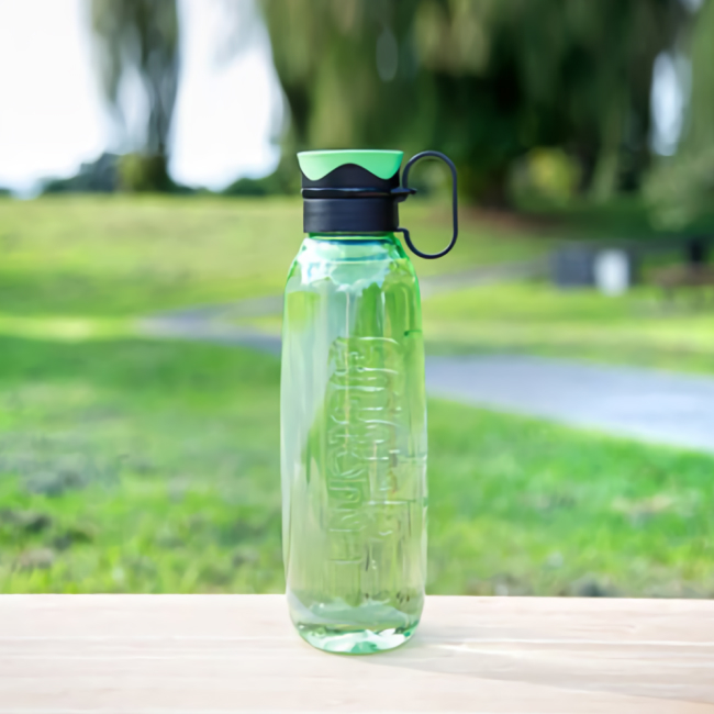 Бутылка для воды с петелькой Sistema "Hydrate", Тритан, 850 мл, цвет Зеленый