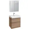 Geberit Smyle Square 500.352.JR.1 Тумба под раковину 58.4x61.7x47см, Пекан / Меламин, древесная структура