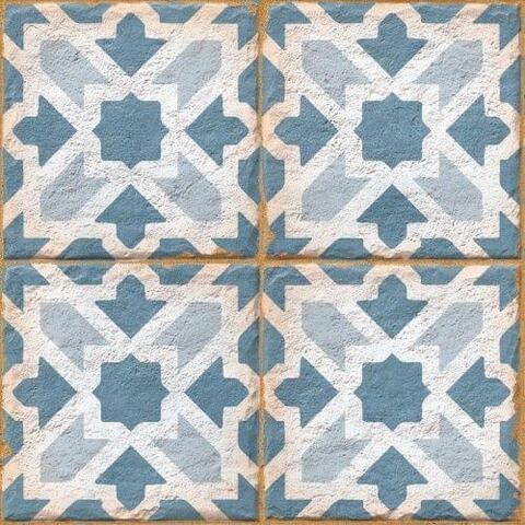 Ennface Pattern Morocco Azure 20x20