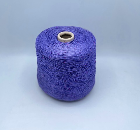 Filati Naturali (пр.Италия),art-Lino, 480м/100гр, 100%Лен+пайетки, цвет-Сиреневый, арт-28089