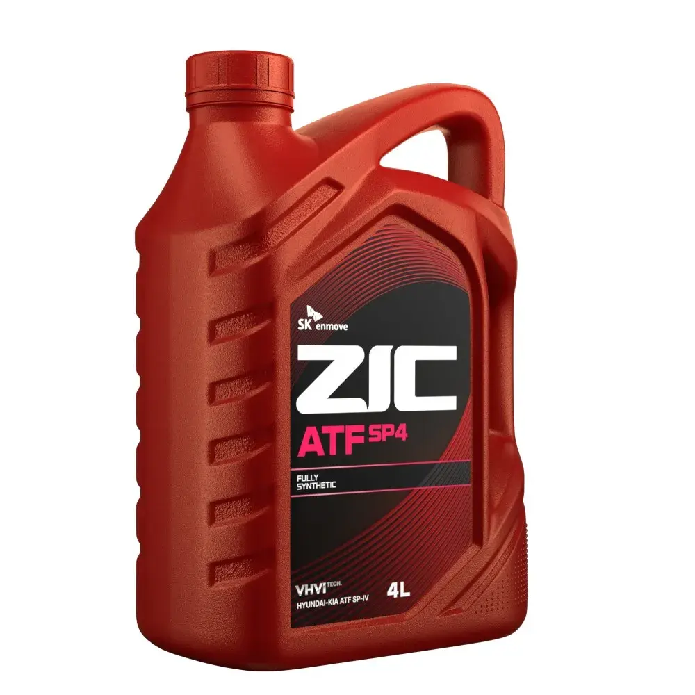 Масло трансмиссионное ZIC ATF SP-4 синтетическое 4л