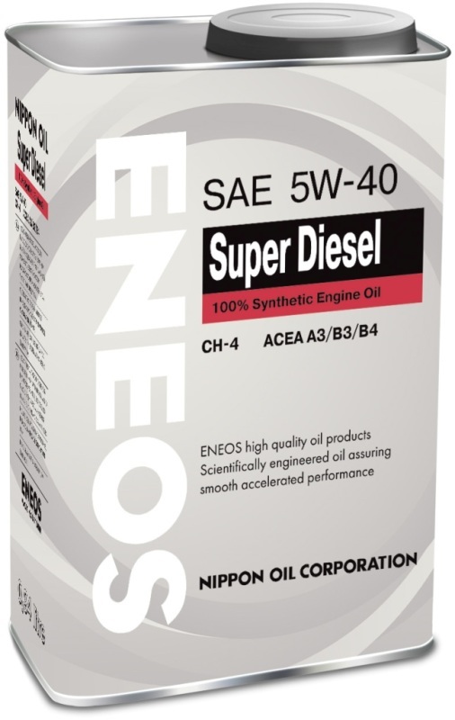 Eneos Super Diesel CH-4 5W40  – Синтетическое моторное масло