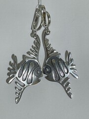 Оранда (серьги из серебра)
