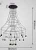 Люстра Wireflow 20 lamp — фото 2