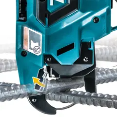 Аккумуляторный инструмент для вязки арматуры Makita DTR180ZJ