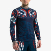 Тренировочный лонгслив Hardcore Training Nordic Pattern Black Russian