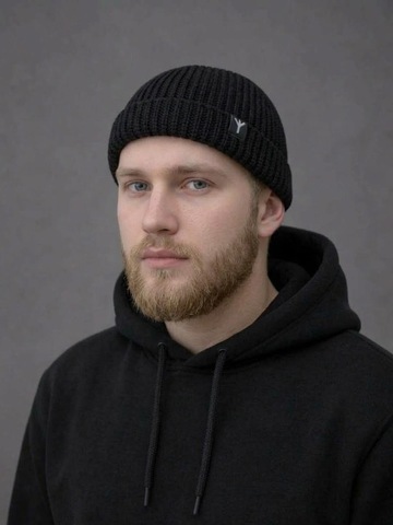 Шапка укороченная 