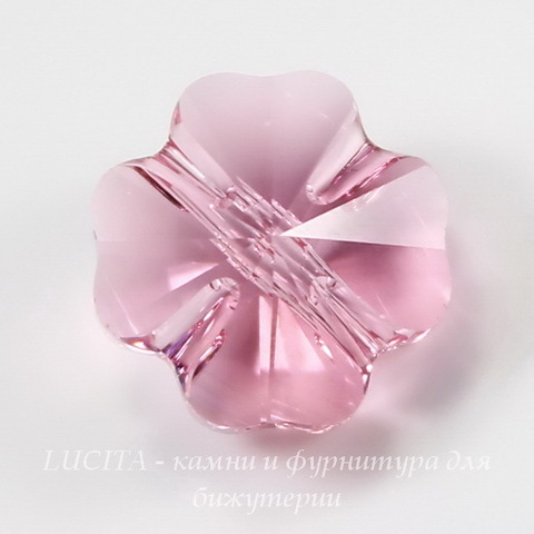5752 Бусина - Клевер Сваровски Light Rose 12 мм ()