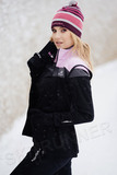 Женский разминочный жилет Nordski Drive Black-Orchid W