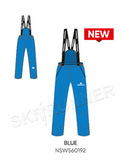 Горнолыжные брюки Nordski Extreme Blue женские с высокой спинкой