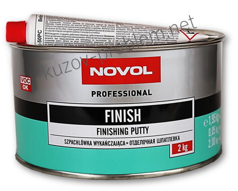Шпатлевка Finish 2 кг с отверд Новол 1125 Novol