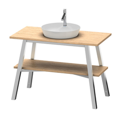 Duravit Cape Cod CC953207676 Консоль 825x1120x570 мм деревянная напольная с 1 полкой, цвет Европейский дуб фото