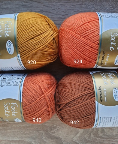 Rellana Flotte Socke Uni 100 гр (942)