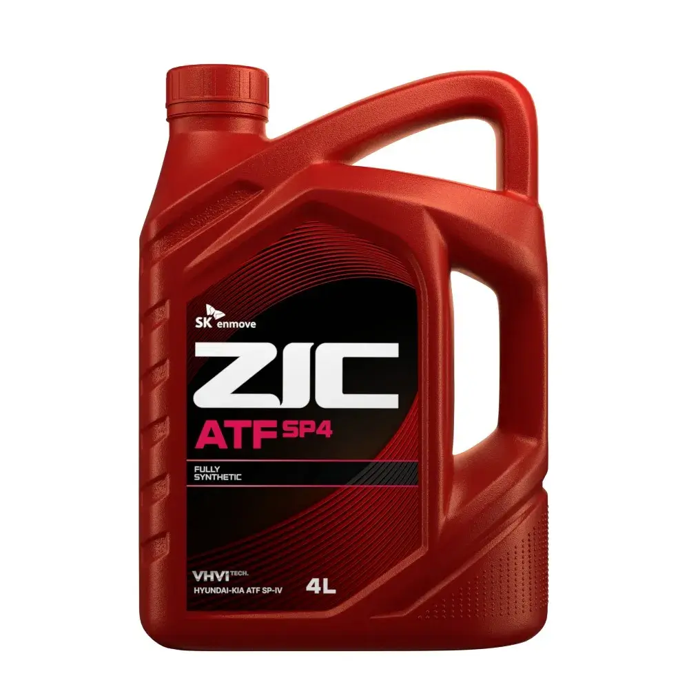 Масло трансмиссионное ZIC ATF SP-4 синтетическое 4л