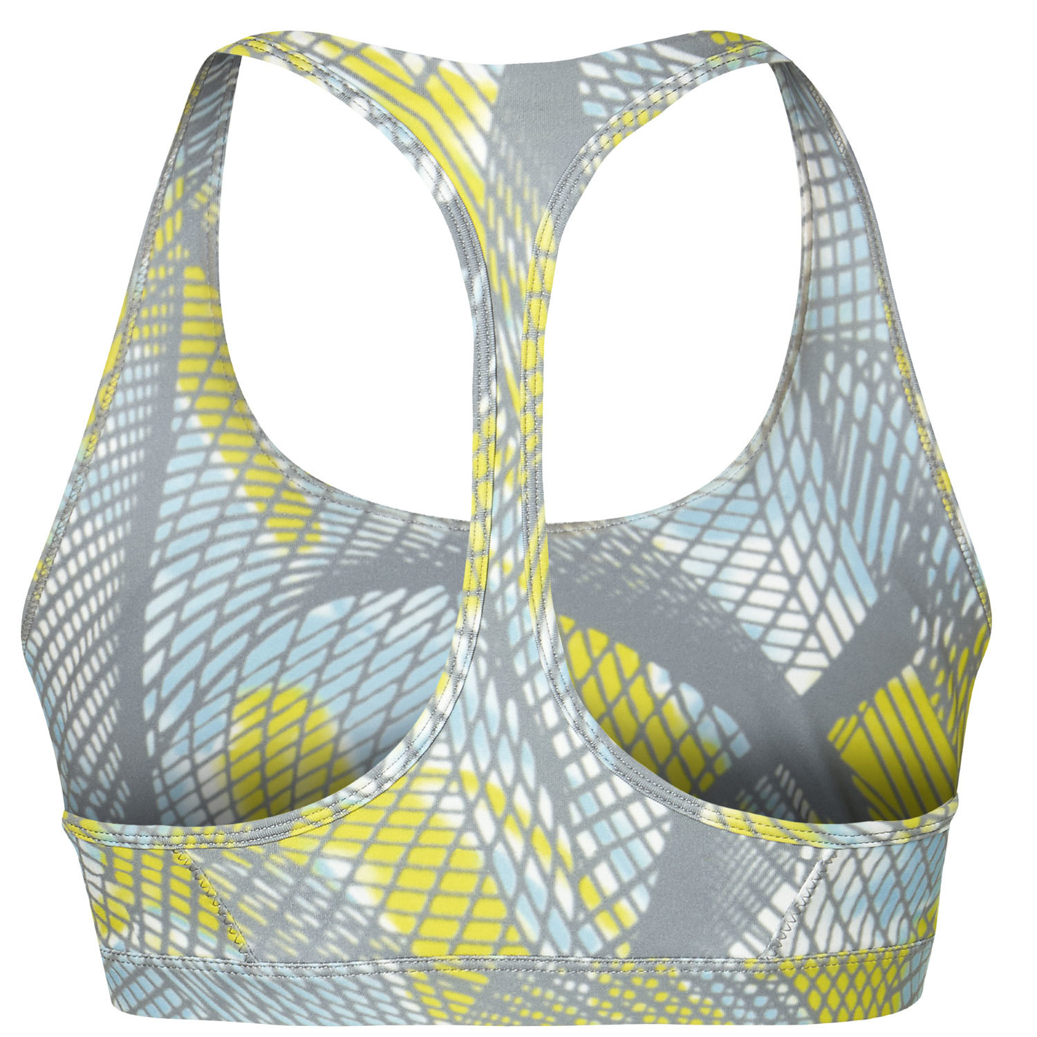 Топ для бега женский Asics Racerback Bra белый-желтый - 2