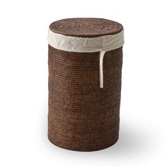 Decor Walther Basket 0936592 Корзина для белья, цвет: ротанг темный фото