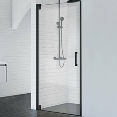 BelBagno Marmi MARMI-B-1-90-C-NERO Дверь в проём с одной распашной дверью, цвет: чёрный фото