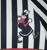 Зонт складной Moschino 7420-Olivia Stripes