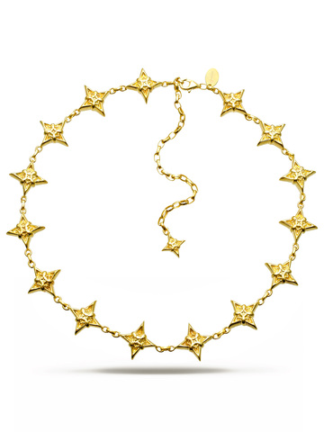 Колье Нембус, max, позолота 18k