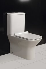 BelBagno BB146SC Сиденье дюропластовое с быстросъёмными петлями, механизмом Soft Close, цвет: белый фото