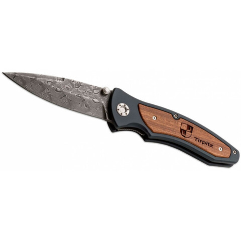 Складной нож Boker Manufaktur SOLINGEN 110190DAM Tirpitz Damast, Дамаск