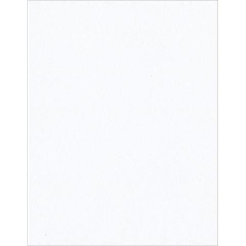 Кардсток А4 Bazzill Classic Cardstock - White-Blanco- 1 лист