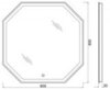 BelBagno SPC-OTT-800-800-LED-TCH-WARM Зеркало с встроенным светильником и кнопочным выключателем