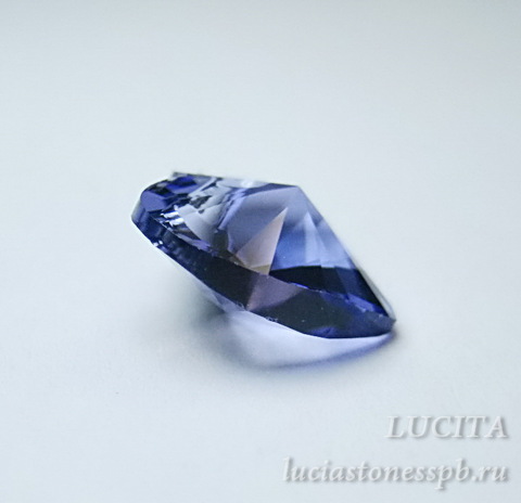 6228 Подвеска Сваровски Сердечко Tanzanite (10,3х10 мм) ()