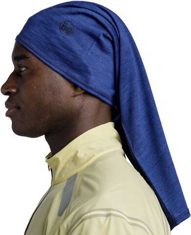 Картинка шарф-труба Buff Wool lightweight Solid Cobalt - 3