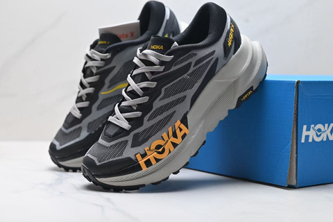 HOKA MAFATE X 'Grey/Black' 