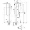 Ideal Standard Conca BD460A2 Однорукоятковый напольный смеситель для ванны/душа