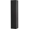 BelBagno UNO-1600-1A-SC-GSO Шкаф подвесной с фрезерованной ручкой с торца фасада, одной распашн. дверц. довод., дв. полки, ун.,330x300x1600,Темно-Серый Мат.