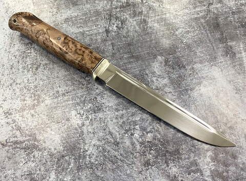 Финка, VG-10, карельская береза