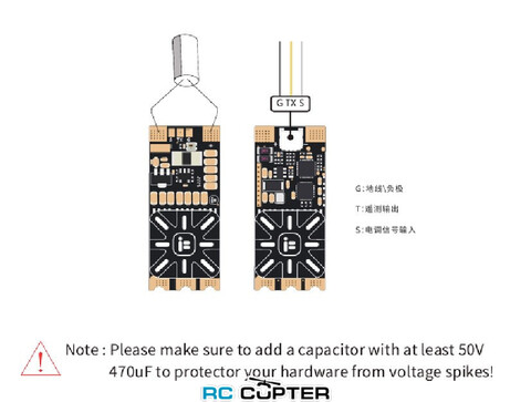 ESC регулятор мотора iFlight BLITZ E80 80A 2-8S Single