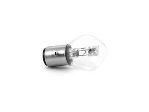 Лампа фары B35 BA20D (груша) 12V 25/25W прозрачная  CN