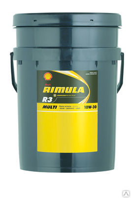 Shell Rimula R3 Multi 10W30  Всесезонное минеральное дизельное масло